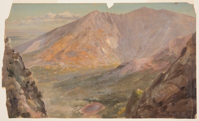 Monte Katahdin, Gran Cuenca desde la Montaña South Turner de Frederic Edwin Church