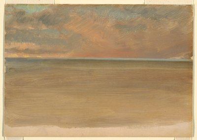 Paisaje Marino con Casquete de Hielo en la Distancia de Frederic Edwin Church