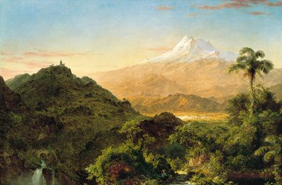 Paisaje sudamericano de Frederic Edwin Church
