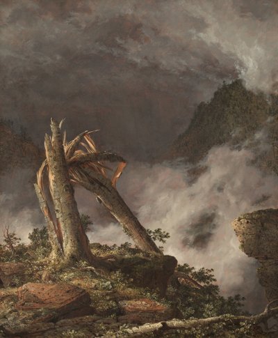Tormenta en las montañas de Frederic Edwin Church