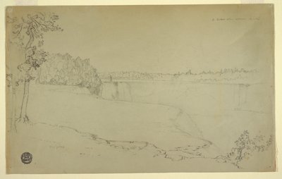 Estudios. Las cataratas del Niágara. de Frederic Edwin Church