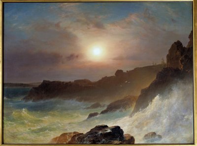 Amanecer en la costa de Maine en los Estados Unidos en 1863 de Frederic Edwin Church