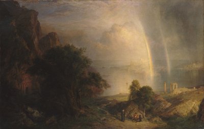 El mar Egeo, c.1877 de Frederic Edwin Church
