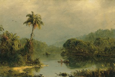 Paisaje tropical de Frederic Edwin Church