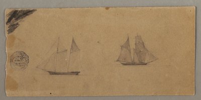 Dos barcos de vela de Frederic Edwin Church