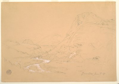 Valle cerca de Guaranda de Frederic Edwin Church