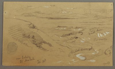 Vista a través de Wady el-Arabah de Frederic Edwin Church