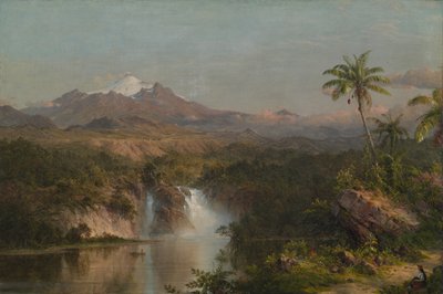 Vista del Cotopaxi de Frederic Edwin Church