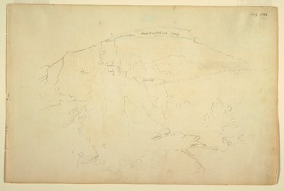 Ladera Boscosa, Montañas Catskill de Frederic Edwin Church