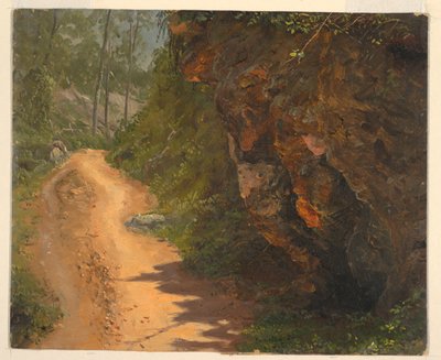 Camino forestal, Jamaica de Frederic Edwin Church