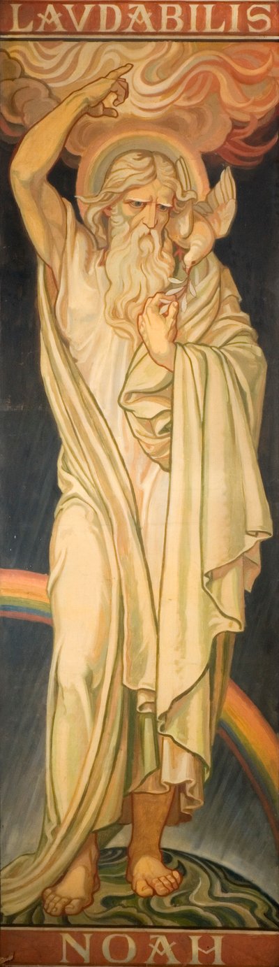 Profetas del Antiguo Testamento: Noé, c.1910 de Frederic James Shields