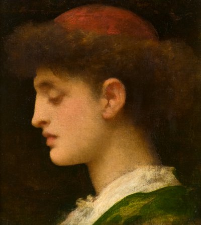 Un estudiante florentino de Frederic Leighton