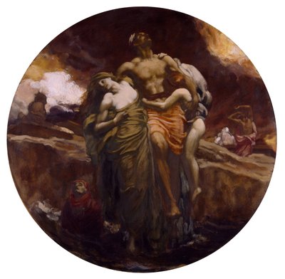 Y el mar entregó los muertos que había en él, 1891-92 de Frederic Leighton