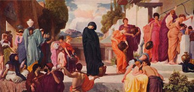 Andrómaca cautiva, c. 1886 de Frederic Leighton