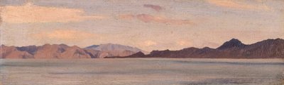 Costa de Asia Menor vista desde Rodas, 1867 de Frederic Leighton
