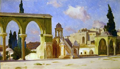 El Haram, Jerusalén de Frederic Leighton