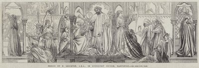 Fresco en la iglesia de Lyndhurst, Hampshire de Frederic Leighton