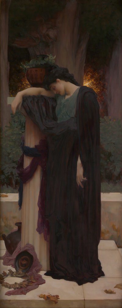 Lachrymae, 1894-95 de Frederic Leighton