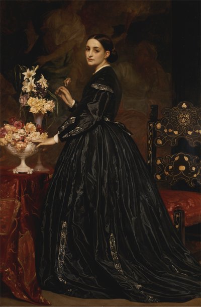 Mrs. James Guthrie [1866, Royal Academy of Arts, Londres, catálogo de la exposición]. de Frederic Leighton