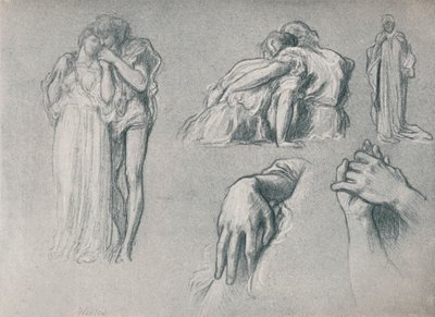 Estudios para Casados, 1882, 1897 de Frederic Leighton