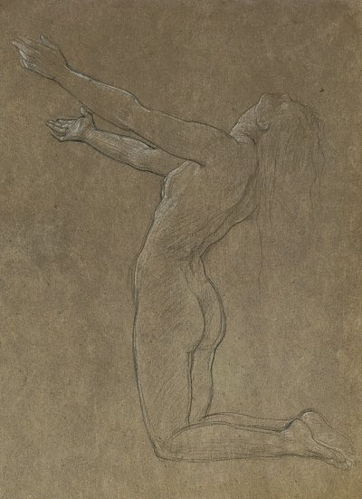 Estudio para Clytie de Frederic Leighton