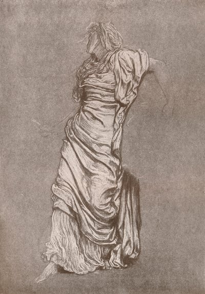 Estudio para Rizpah, c. 1870, 1897 de Frederic Leighton