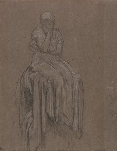 Estudio para la soledad de Frederic Leighton