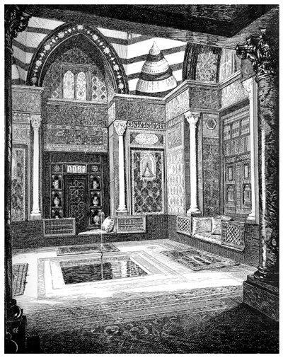 El Salón Árabe, c1880-1882 de Frederic Leighton