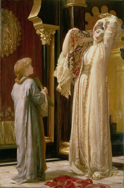 La Luz del Harén, c.1880 de Frederic Leighton