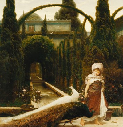 El jardín morisco; un sueño de Granada, 1874 de Frederic Leighton