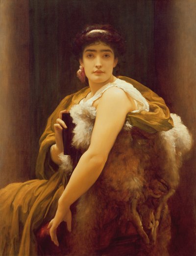 Entre la esperanza y el miedo, c.1895 de Frederic Leighton