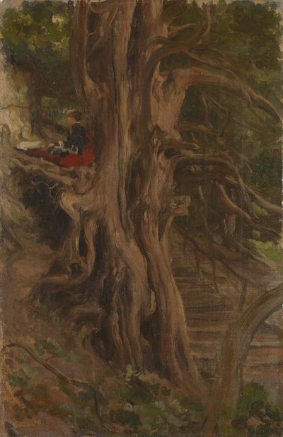 Árboles en Cliveden de Frederic Leighton 1st Baron Leighton