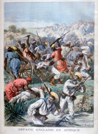 Derrota para los británicos en África, 1894 de Frederic Lix