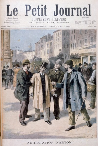 El arresto de Arton, 1895 de Frederic Lix