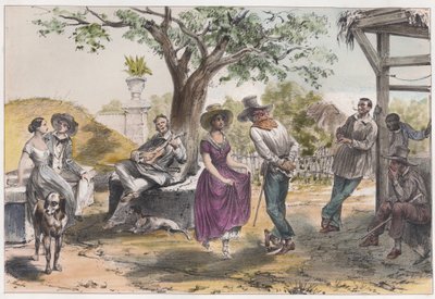 El zapateado (cropped) de Frederic Mialhe