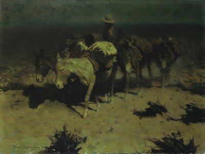 Un Tren de Carga de Frederic Remington