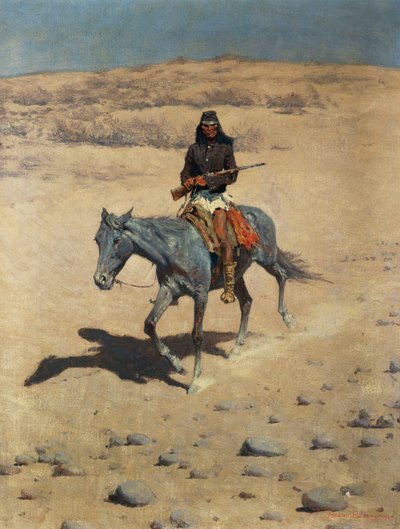 Explorador apache de Frederic Remington