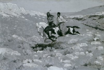 Ceremonia del caballo más rápido de Frederic Remington
