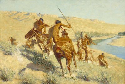 Episodio de la pistola búfalo de Frederic Remington