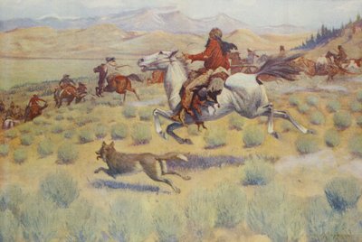 Caza en la pradera, de Collier