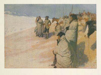 La Vérendrye de Colliers Weekly, pub. 1906 de Frederic Remington