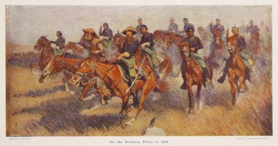 En las llanuras del sur en 1860, pub.1909 de Frederic Remington