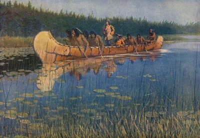 Pierre-Esprit Radisson. Frederic Remington. de Frederic Remington