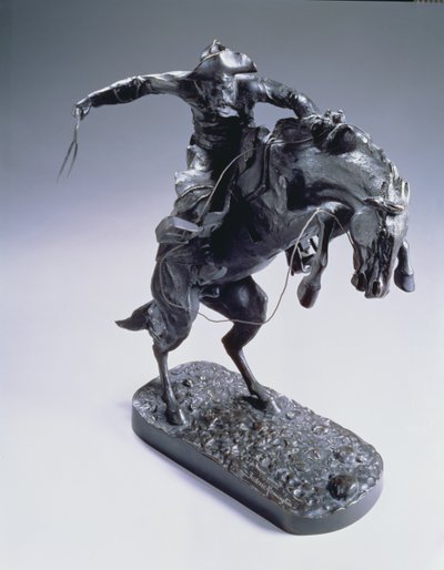 El Bronco Buster, 1889 de Frederic Remington