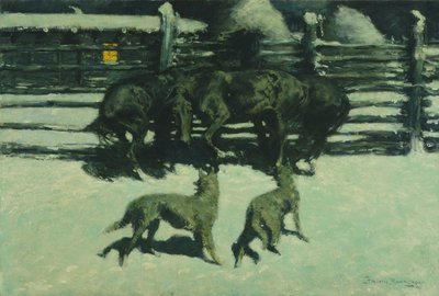 La llamada de socorro de Frederic Remington