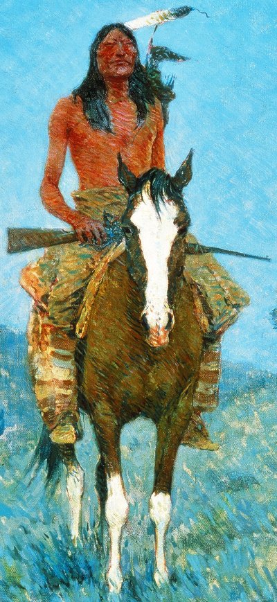 El marginado de Frederic Remington