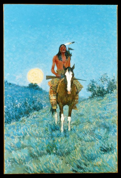 El Forastero, 1909 de Frederic Remington