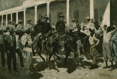 El regreso de Gómez a La Habana, 1899 de Frederic Remington
