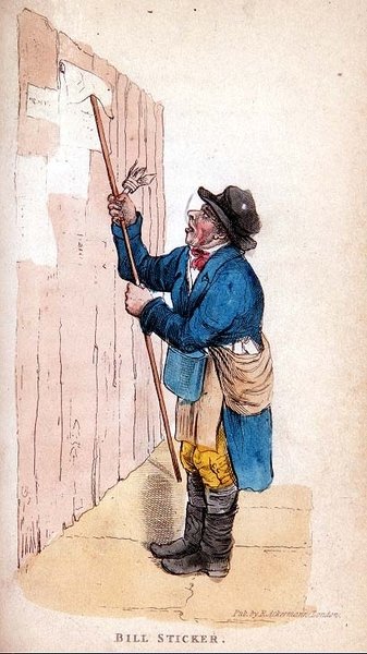 El pegador de carteles de Ackermann