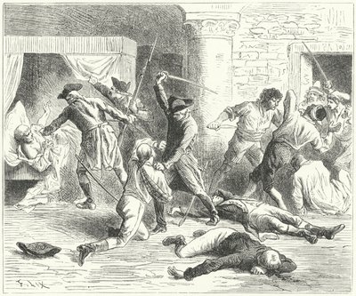 Masacre de franceses en Verona de Frederic Theodore (after) Lix
